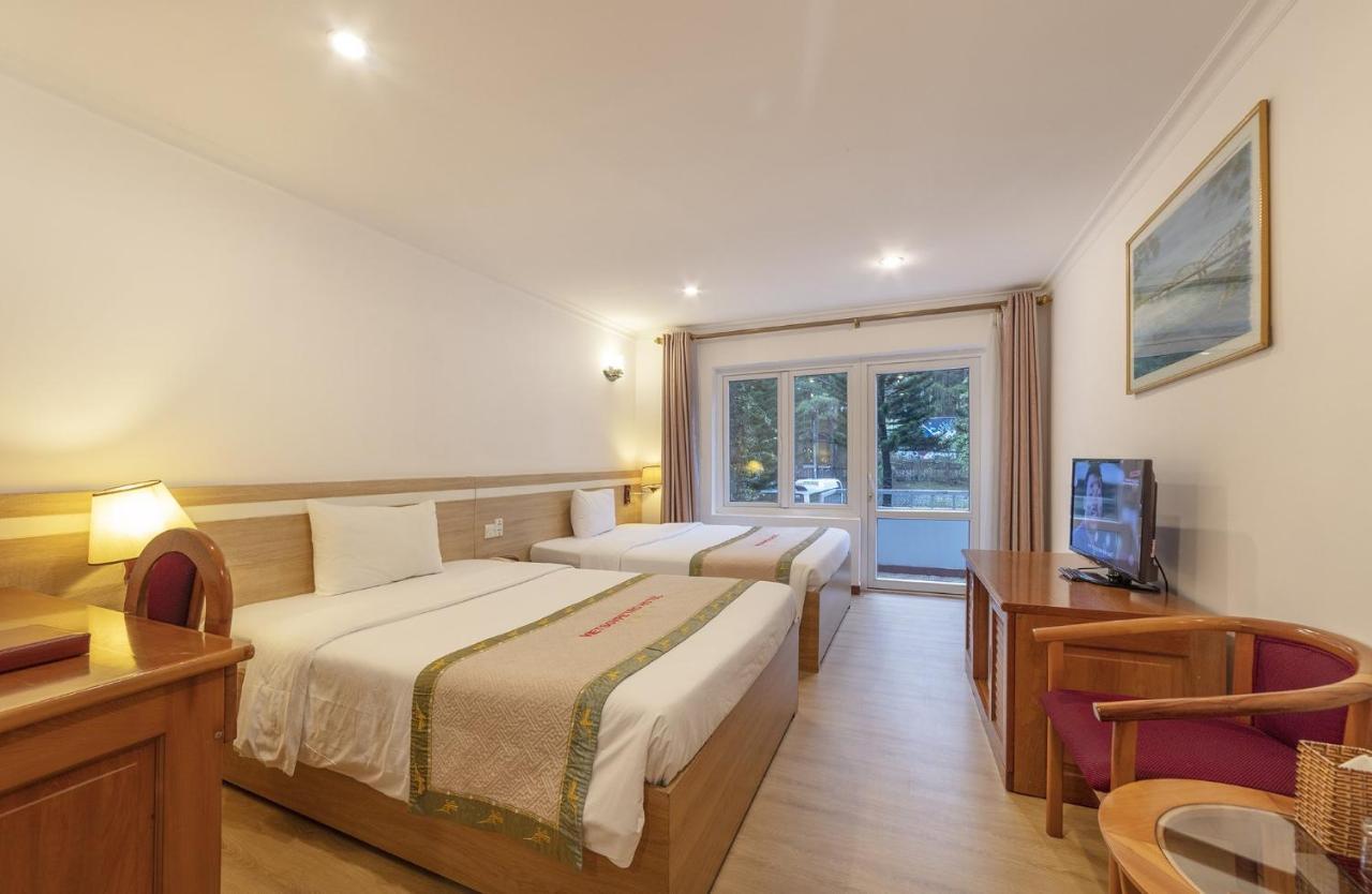 Vietsovpetro Hotel Dalat Bagian luar foto
